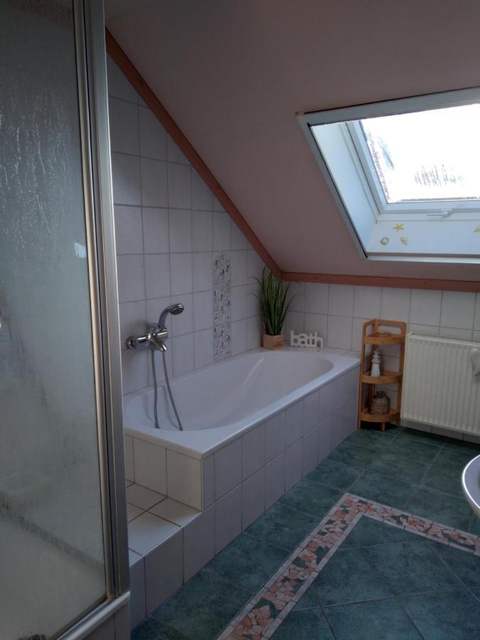 Ferienwohnung Monteurwohnung Pusteblume Дудерштадт Экстерьер фото